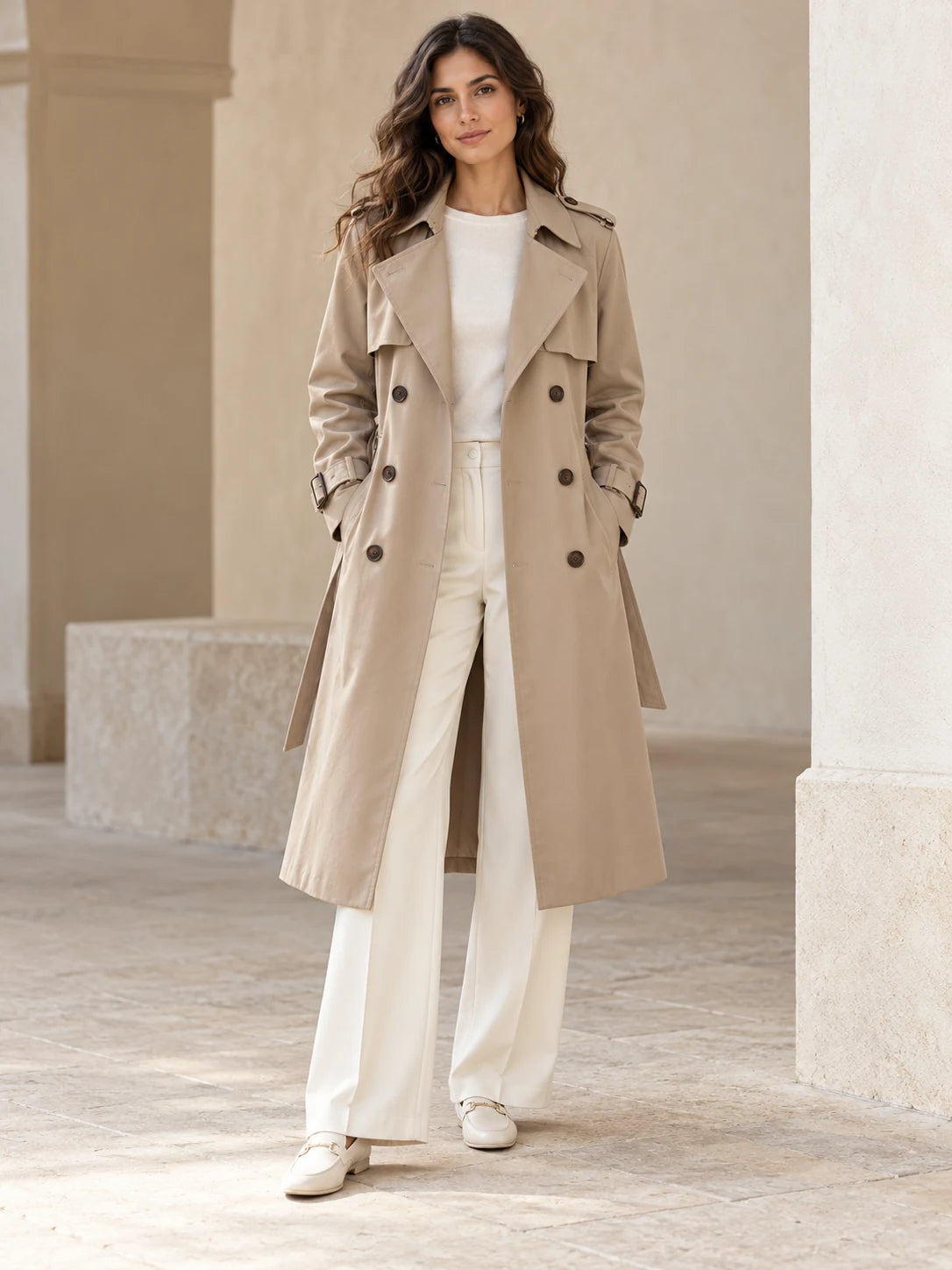 Belted Trench Coat